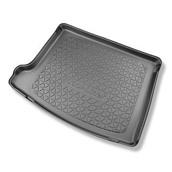 Alfombra para maletero adecuada para Jeep Compass II MP 4xe Plug-in Hybrid SUV (07.2020-....) - Protector maletero - Alfombrilla maletero antideslizante - maletero superior; piso móvil en la posición más alta