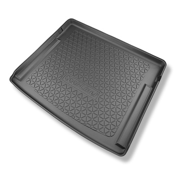 Alfombra para maletero adecuada para Nissan Ariya SUV (09.2022-....) - Protector maletero - Alfombrilla maletero antideslizante - maletero superior; piso móvil en la posición más alta; también para modelos con carriles de sujeción