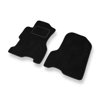 Alfombrillas de Velour adecuadas para Honda Civic VII Coupé, Hatchback, Berlina (2001-2005) 5 puertas - alfombras para coche - Premium color negro