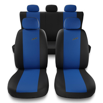 Fundas universales para asientos de coche para Fiat 500L (2012-2022) - X.R-BL