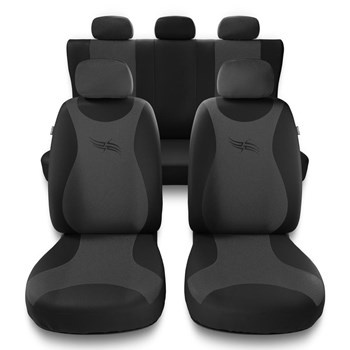 Fundas universales para asientos de coche para BMW 3 E30, E36, E46, E90, F30, G20, G21 (1982-2019) - TR-G1