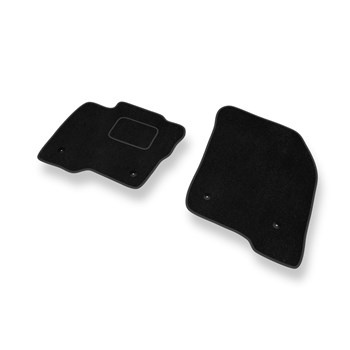 Alfombrillas de Velour adecuadas para Ford S-Max II Monovolumen (2015-2023) - alfombras para coche - Premium color negro