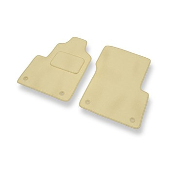 Alfombrillas de Velour adecuadas para Renault Espace III Monovolumen (1996-2002) - alfombras para coche - Premium color beige
