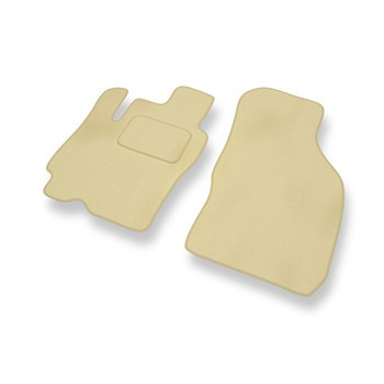 Alfombrillas de Velour adecuadas para Hyundai Atos I Hatchback (1997-2004) - alfombras para coche - Premium color beige