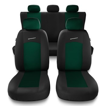 Fundas universales para asientos de coche para Seat Leon I, II, III (1999-2019) - S-GR