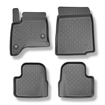 Alfombrillas de TPE adecuadas para Jeep Avenger e-Hybrid SUV (11.2023-....) - alfombras para coche