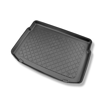 Alfombra para maletero adecuada para Toyota Corolla XII E210 Hatchback (02.2019-....) - Protector maletero - Alfombrilla maletero antideslizante - parte superior del maletero; para coches con base doble en el maletero; también para híbridos