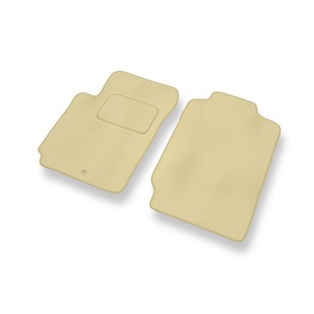 Alfombrillas de Velour adecuadas para Suzuki Grand Vitara II SUV (2005-2014) - alfombras para coche - Premium color beige