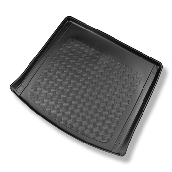 Alfombra para maletero adecuada para Volkswagen Touareg III SUV (07.2018-....) - Protector maletero - Alfombrilla maletero antideslizante - también para modelos con carriles de sujeción