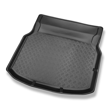 Alfombra para maletero adecuada para Mercedes-Benz Classe C W204 Coupé, Berlina (04.2007-12.2015) - Protector maletero - Alfombrilla maletero antideslizante - asientos traseros reclinables; sin compartimento izquierdo