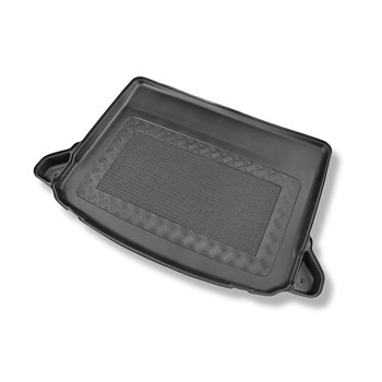 Alfombra para maletero adecuada para Mercedes-Benz Classe A W177 Hatchback (05.2018-....) - Protector maletero - Alfombrilla maletero antideslizante - compartimentos desmontables en los modelos con red lateral; no adecuado para versión híbrida