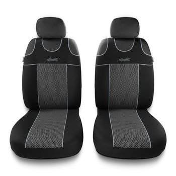 Fundas universales para coche (tipo camiseta) para Toyota C-HR I, II (2016-....) - TS-2