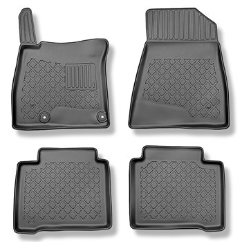 Alfombrillas de TPE adecuadas para Kia Niro II (SG2) SUV (06.2022-....) - adecuado para versión HEV híbrida - alfombras para coche