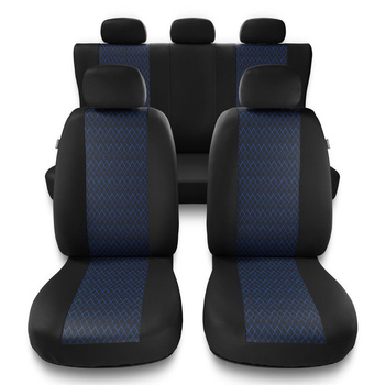 Fundas universales para asientos de coche para Citroen C3 Aircross I, II (2017-....) - PF-BL