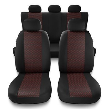 Fundas universales para asientos de coche para Audi A3 8L, 8P, 8V (1996-2019) - PF-RD