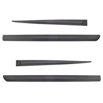 Protectores laterales negros para el coche Ssangyong Rexton SUV (2018-....)