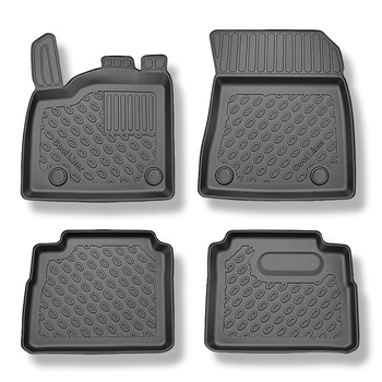 Alfombrillas de TPE adecuadas para Nissan X-Trail IV e-Power SUV (09.2022-....) - sin la tercera fila - alfombras para coche