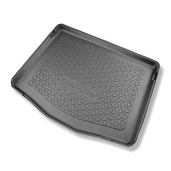 Alfombra para maletero adecuada para Ford Mustang Mach-E SUV (05.2021-....) - Protector maletero - Alfombrilla maletero antideslizante - maletero superior; piso móvil en la posición más alta