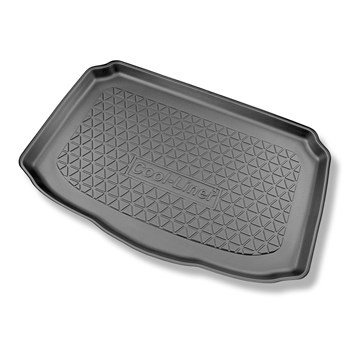 Alfombra para maletero adecuada para Nissan Qashqai III Mild Hybrid (Visia, Acenta) Crossover (06.2021-....) - Protector maletero - Alfombrilla maletero antideslizante - parte inferior del maletero; modelos sin base móvil en el maletero; no para la versió