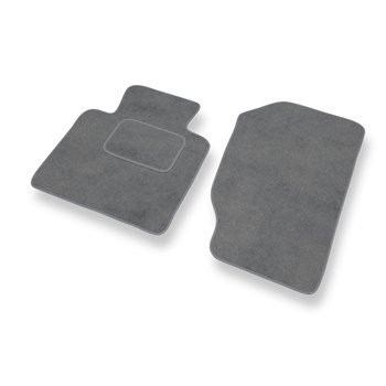 Alfombrillas de Velour adecuadas para Honda S2000 Roadster (1999-2009) - alfombras para coche - Premium color gris