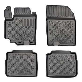 Alfombrillas de TPE adecuadas para Suzuki SX4 II S-Cross Crossover (09.2013-2019) - alfombras para coche