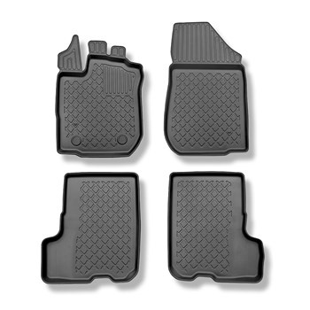 Alfombrillas de TPE adecuadas para Dacia Sandero II Hatchback (12.2012-12.2020) - alfombras para coche