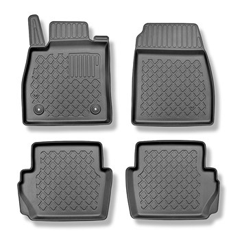 Alfombrillas de TPE adecuadas para Ford Puma Crossover (10.2019-....) - también con tracción híbrida - alfombras para coche