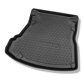 Alfombra para maletero adecuada para Audi A4 B5 Sedan (1995-10.2001) - Protector maletero - Alfombrilla maletero antideslizante - asiento de atrás abatible; sin CD / navegación a la izquierda