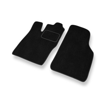 Alfombrillas de Velour adecuadas para Opel Astra F Caravan, Hatchback, Cabrio, Berlina (1991-2002) - alfombras para coche - Premium color negro