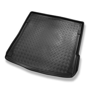 Alfombra para maletero adecuada para Audi Q7 4L SUV (03.2006-05.2015) - Protector maletero - Alfombrilla maletero antideslizante - 5/7 plazas; 3a fila de asientos abatible