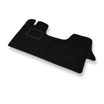 Alfombrillas de Velour adecuadas para Citroen Jumper II Furgoneta (2006-....) - alfombras para coche - Premium color negro