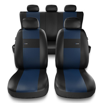 Fundas universales para asientos de coche para Citroen C1 I, II (2005-2021) - XL-BL