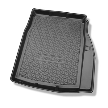 Alfombra para maletero adecuada para BMW 5 E60 Berlina (07.2003-02.2010) - Protector maletero - Alfombrilla maletero antideslizante - sin compartimento izquierdo