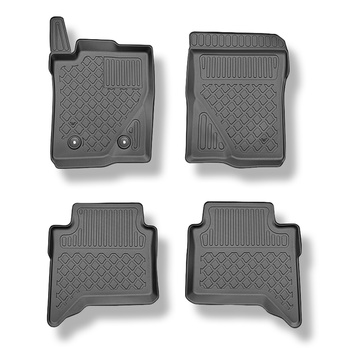Alfombrillas de TPE adecuadas para Volkswagen Amarok II Pick-Up (01.2023-....) - alfombras para coche