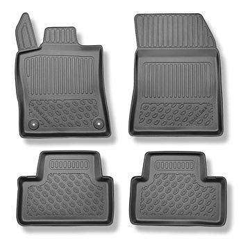 Alfombrillas de TPE adecuadas para Peugeot 308 III Hatchback (12.2021-....) - también para Plug-in Hybrid; no para la versión eléctrica - alfombras para coche