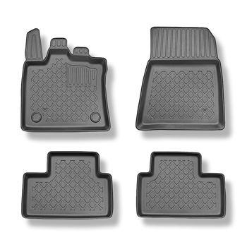 Alfombrillas de TPE adecuadas para Renault Captur II SUV (07.2024-....) - alfombras para coche