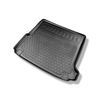 Alfombra para maletero adecuada para Volvo V60 II Familiar, Cross Country (07.2018-....) - Protector maletero - Alfombrilla maletero antideslizante - no adecuado para coches biFuel / motor T6 Twin con tanque de gas