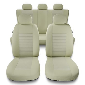 Fundas universales para asientos de coche para Mitsubishi L200 I, II, III, IV, V, VI (1993-....) - MD-7