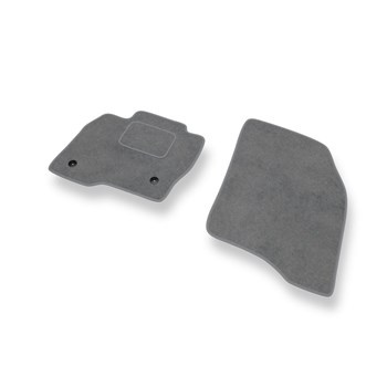 Alfombrillas de Velour adecuadas para Ford Edge SUV (2016-2020) - alfombras para coche - Premium color gris