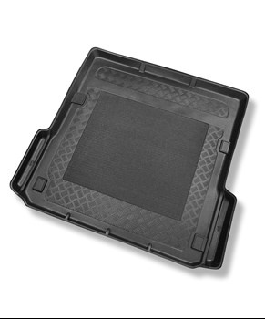 Alfombra para maletero adecuada para Mercedes-Benz Classe E W211 Familiar (2003-10.2009) - Protector maletero - Alfombrilla maletero antideslizante - para todos los modelos (compartimentos desmontables); a excepción de los modelos con Variobox