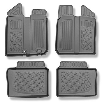 Alfombrillas de TPE adecuadas para Dacia Spring BBG SUV (03.2021-....) - alfombras para coche