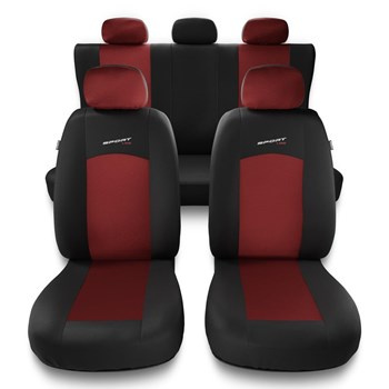 Fundas universales para asientos de coche para Citroen C3 I, II, III (2002-2019) - S-RD