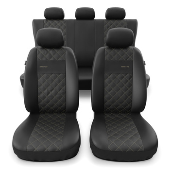 Fundas universales para asientos de coche para Volkswagen Taigo (2022-....) - PRF-BE