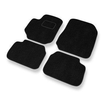 Alfombrillas de Velour adecuadas para Fiat Croma II Familiar, Liftback (2005-2011) - alfombras para coche - Premium color negro
