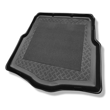 Alfombra para maletero adecuada para Alfa Romeo 159 Sportwagon (09.2005-2011) - Protector maletero - Alfombrilla maletero antideslizante - base del maletero alta; maletero con revestimiento de espuma bajo la base del maletero
