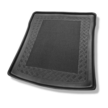 Alfombra para maletero adecuada para Mini Clubvan Furgoneta (2012-09.2015) - Protector maletero - Alfombrilla maletero antideslizante - 2 plazas; para detrás de la 1a fila de asientos