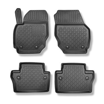 Alfombrillas de TPE adecuadas para Volvo XC70 II Crossover (09.2007-2016) - alfombras para coche