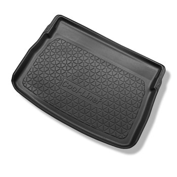 Alfombra para maletero adecuada para Volkswagen Golf Sportsvan VII Monovolumen (05.2014-12.2020) - Protector maletero - Alfombrilla maletero antideslizante - para las partes inferior y superior del maletero