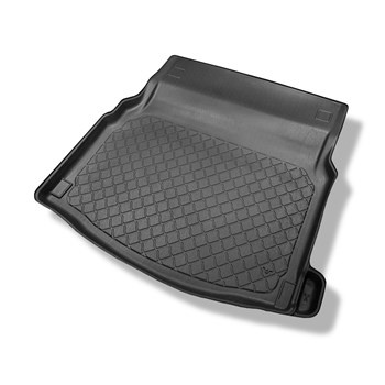 Alfombra para maletero adecuada para Mercedes-Benz Classe E W213 Berlina (04.2016-....) - Protector maletero - Alfombrilla maletero antideslizante - asientos traseros abatibles; no adecuado para versión Plug-in híbrida; sin subwoofer (soundsytem Burmester