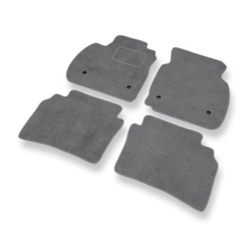 Alfombrillas de Velour adecuadas para Opel Insignia II Grand Sport, Sports Tourer (2017-2023) - alfombras para coche - Premium color gris